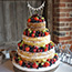 Naked Wedding Cake at Bury Court