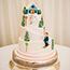 Skiing in Alpe D'Huez Wedding Cake