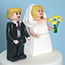 Lego Bride and Groom Cake Topper