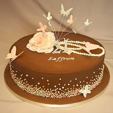 Chocolate, Butterflies and Flowers